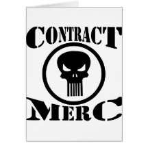 Mercenario de Merc del contrato Tarjeton