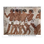 Mercenarios de Nubian del pintor de la cámara grav Postal