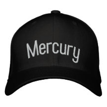 Mercury Gorra De Beisbol Bordada
