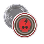 Mercury negro - botón pin