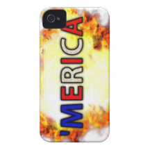 'MERICA Case-Mate iPhone 4 COBERTURA
