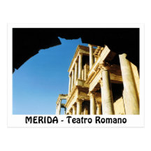 MERIDA - Teatro Romano Tarjeta Postal