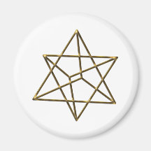 Merkaba - Stern Tetraeder - Metatrons Würfel Magnete