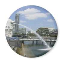 Merlion imanes