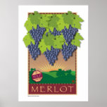 Merlot-Impresión Posters