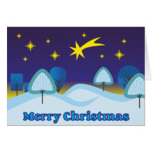 Merry Christmas Grußkarte