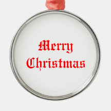 merry christmas ornament