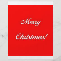Merry_Christmas_Red Tarjeta Publicitaria