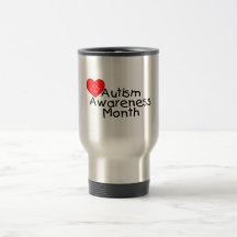 Mes de la conciencia del autismo (Hrt) Tazas De Café