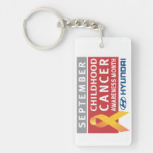 Mes Keychai de la conciencia del cáncer de la niñe