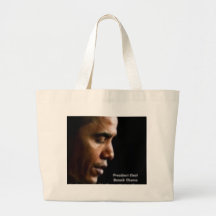 Mes Obama-Negro de la historia del barack del pres Bolsas Lienzo