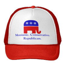 Mesiánico. Conservador. Republicano Gorras