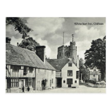 Mesones de Kent, mesón blanco Chilham del ciervo Postal