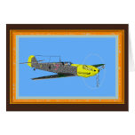 Messerschmitt 109E-7 Felicitacion