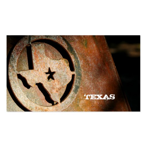 Metal de la estrella de la tarjeta de visita del m