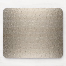 Metal gris del acero inoxidable alfombrillas de ratones