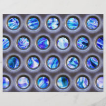 metal la rejilla sobre una textura azul del plasma tarjetones