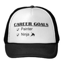 Metas de la carrera de Ninja - pintor Gorra