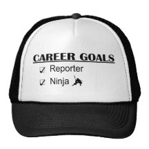 Metas de la carrera de Ninja - reportero Gorro