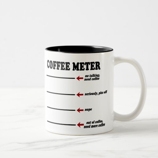 Metro del café tazas de café