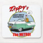 Metro enérgico Mousepad Tapete De Raton
