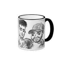 Metrotennis Caricatures 13b Tazas
