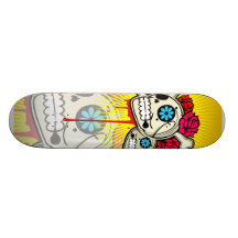 MEXICAN SKULL MONOPATÍN PERSONALIZADO