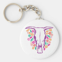 Mexicano Bull Llaveros Personalizados