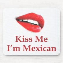 Mexicano del beso alfombrillas de ratón