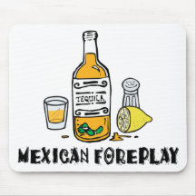 Mexicano divertido tapetes de raton