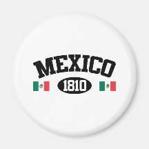 México 1810 imán de nevera