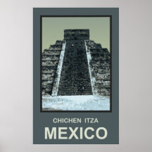 México Chichen Itza Poster