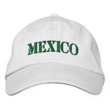 MÉXICO GORRAS BORDADAS