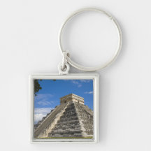 México, Quintana Roo, cerca de Cancun, Chichen 5 Llaveros Personalizados