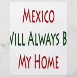 México será siempre mi hogar tarjetones