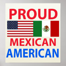 Mexicoamericanos orgulloso impresiones