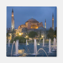 Mezquita azul, Estambul, Turquía Imanes Para Frigoríficos
