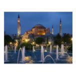 Mezquita azul, Estambul, Turquía Tarjetas Postales