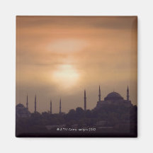 Mezquita azul y Hagia Sophia Turquía, Estambul Iman