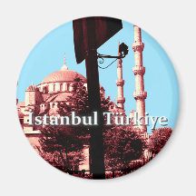 Mezquita del azul de Estambul Imanes De Nevera