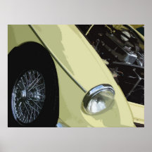 MG CLÁSICO (motor expuesto) Poster