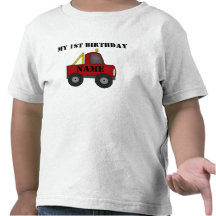 Mi 1r personalizar del cumpleaños él camisetas