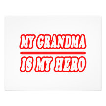 Mi abuela es mi héroe comunicados personalizados