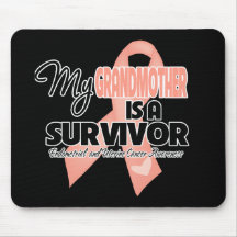 Mi abuela es un superviviente - cáncer uterino tapetes de raton