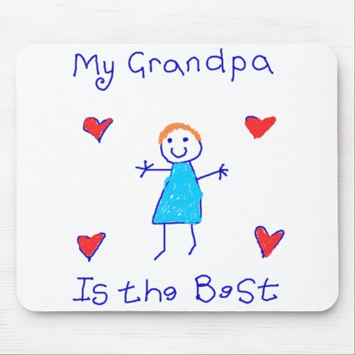 Mi abuelo es el mejor tapete de raton