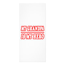 Mi abuelo es mi héroe lona personalizada