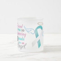Mi amigo un ángel - cáncer de cuello del útero tazas de café