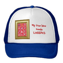 Mi amor verdadero necesita logística gorras