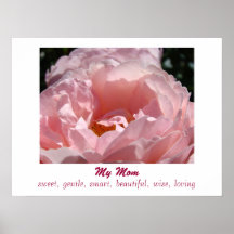 Mi arte de la mamá dulce, apacible, elegante, herm poster