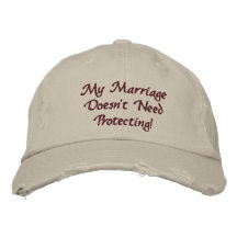 ¡Mi boda no necesita proteger! Gorra De Béisbol